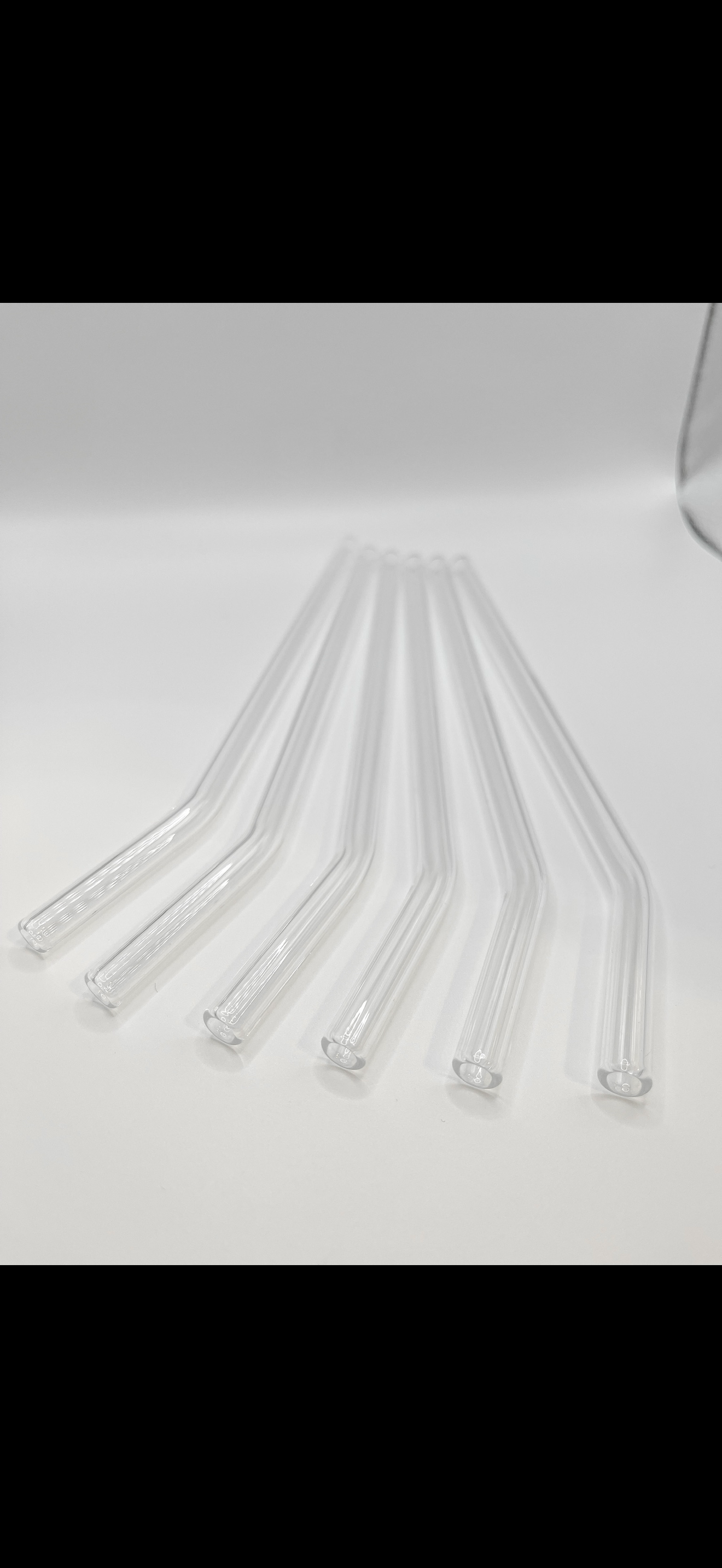 Reusable Glass Straws – Amber, Pink, Green & Clear | Eco-Friendly Straw for Libbey Glass Cups, Tumblers & Iced Coffee