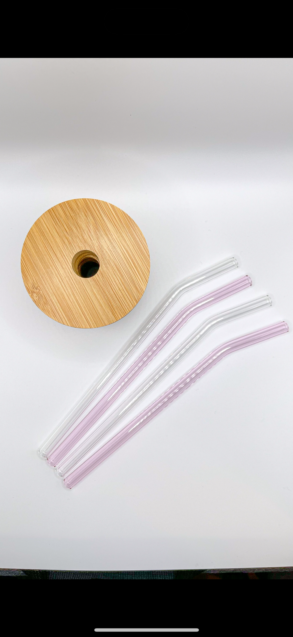 Bamboo Lids for Libbey Glass Cups – Fits 16oz & 20oz Glass Cans | Reusable Eco Lid for Tumblers & Iced Coffee Cups