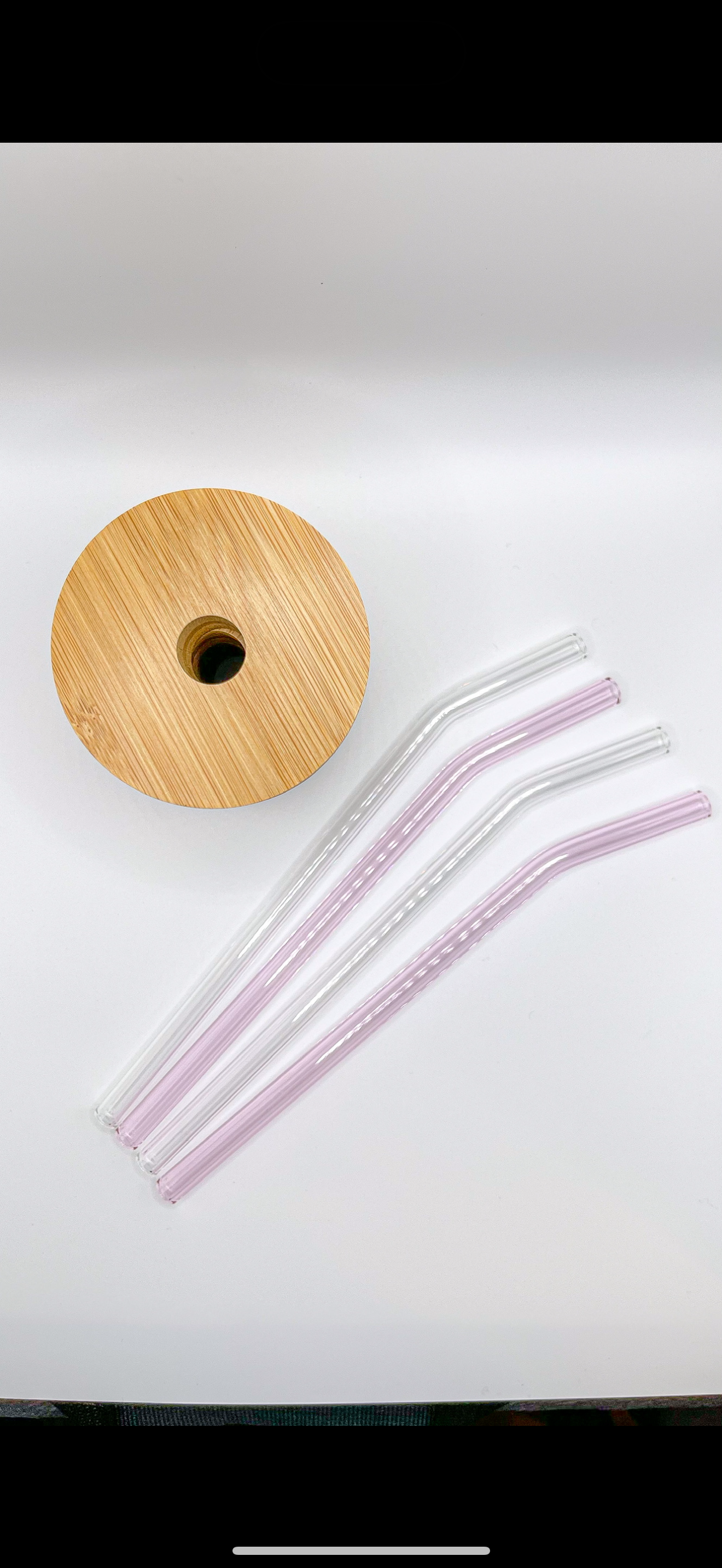 Bamboo Lids for Libbey Glass Cups – Fits 16oz & 20oz Glass Cans | Reusable Eco Lid for Tumblers & Iced Coffee Cups