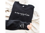 In My Engaged Era Sweatshirt – Custom Engagement Crewneck with “Future Mrs.” Sleeve Detail | Bride Gift