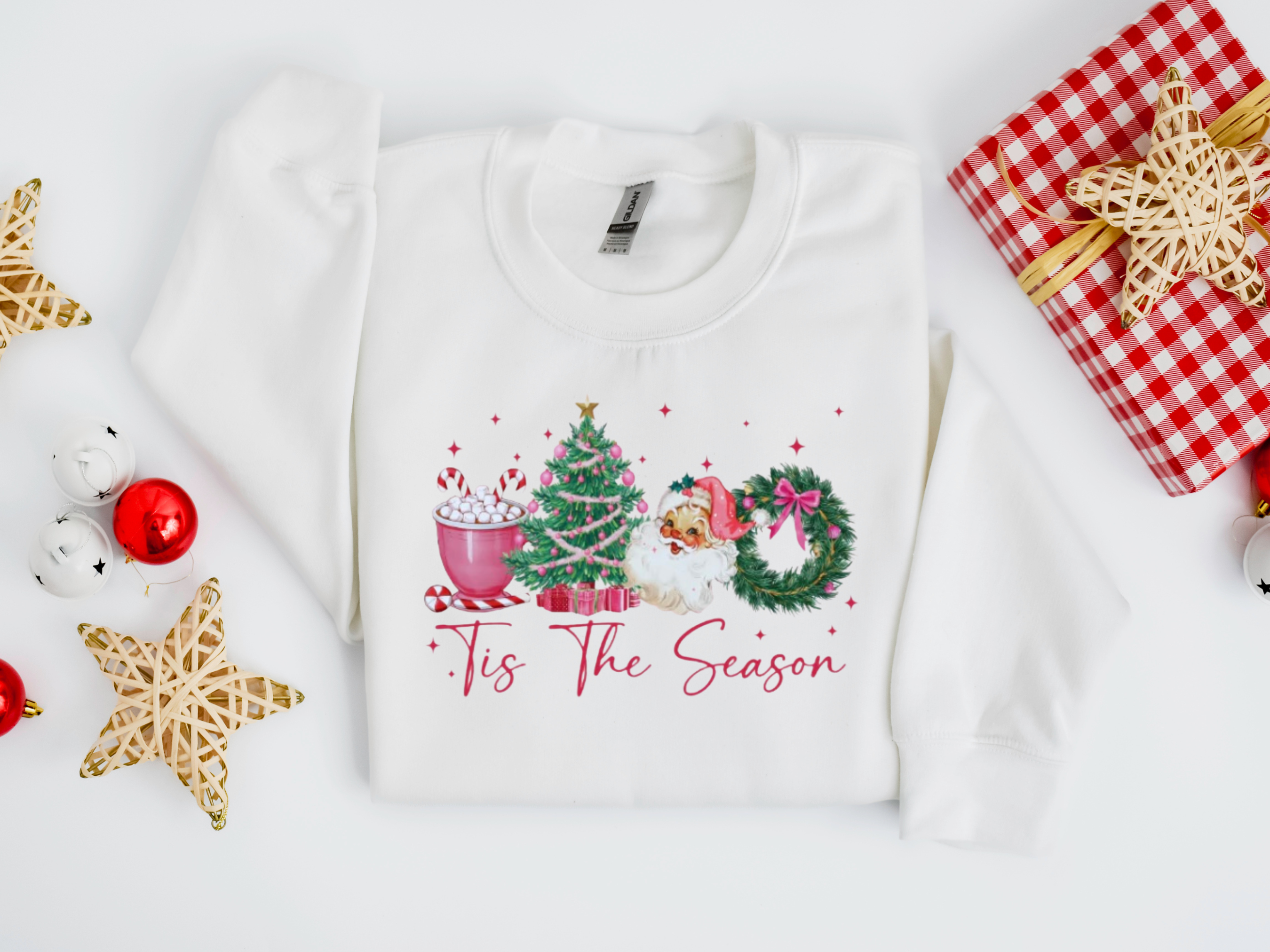 Tis The Season DTF Transfer | Ready to Press Christmas DTF Transfers