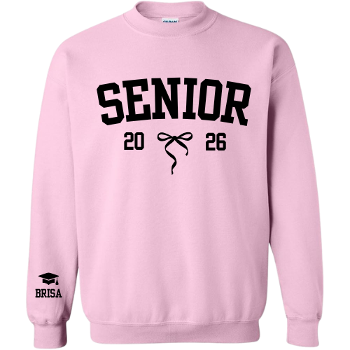 Custom Graduation Sweatshirt – Personalized Grad Crewneck with Name, Year & School | Senior Gift Idea