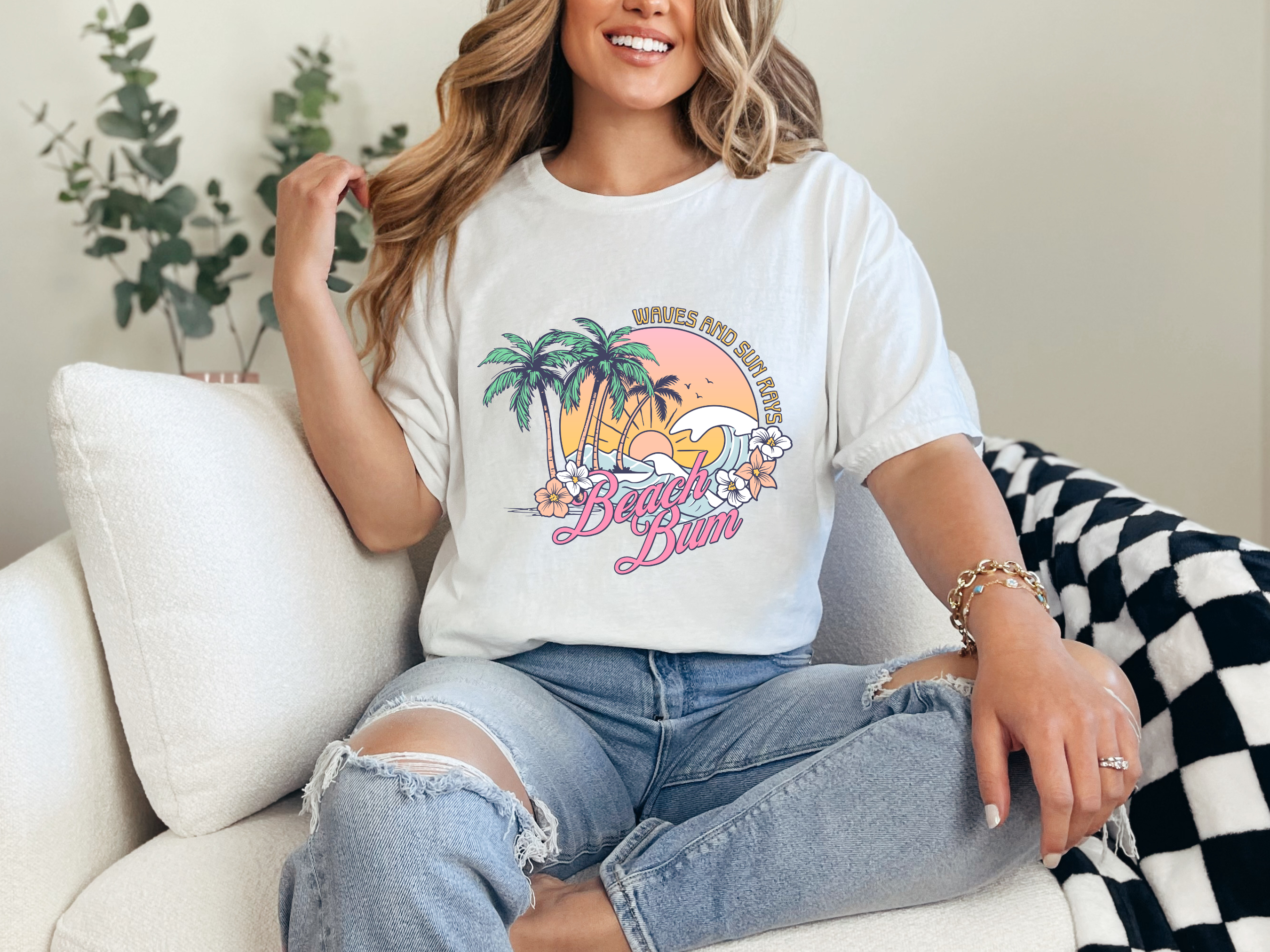 Beach Bum DTF Transfer | Ready to Press DTF Transfers