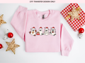 Christmas Ghosts DTF Transfer | Ready to Press Christmas DTF Transfers