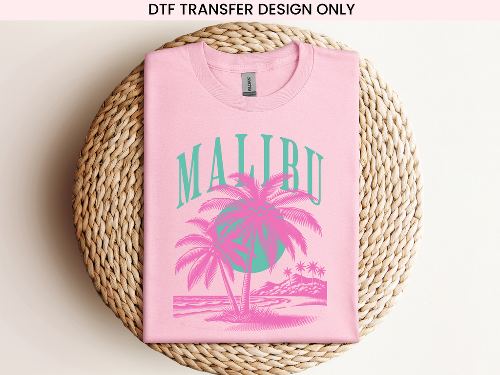 Malibu DTF Transfer | Ready to Press DTF Transfers